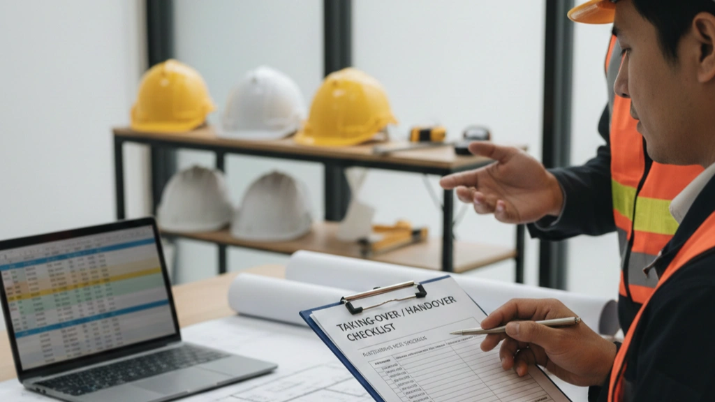 Chasing snags on a construction project