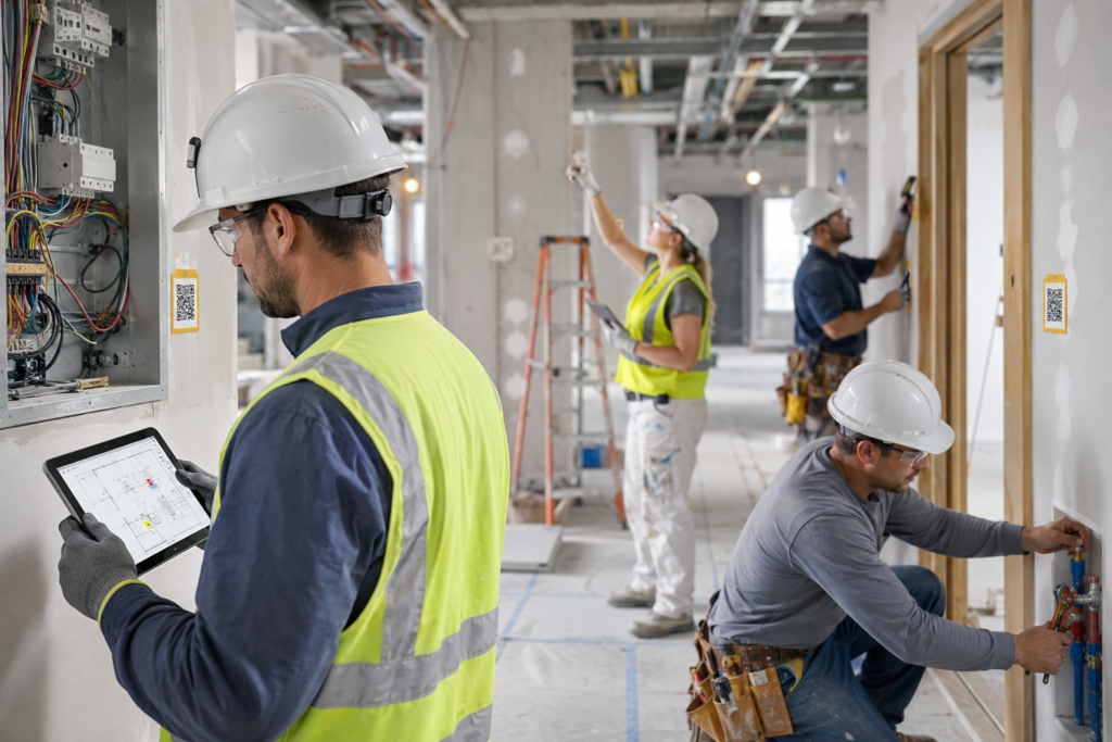 Eliminating confusion between trades during snagging through clear defect tracking and responsibility assignment