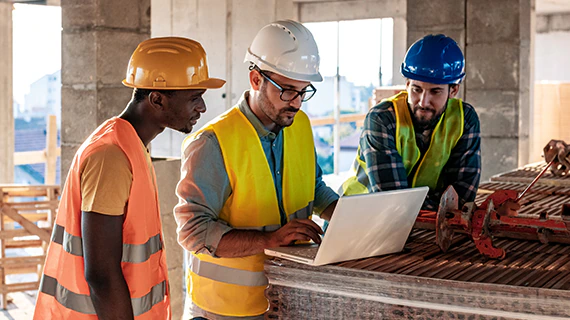 Preventing quality issues through early trade coordination using quality control, defect tracking, and proactive project planning.